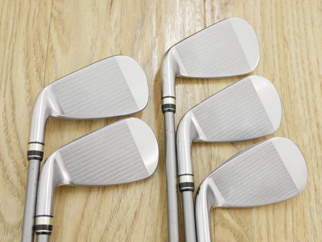 Iron set : PRGR : ชุดเหล็กกระเทย PRGR Egg PC (รุ่นปี 2019 ตีง่ายและไกลมากๆ โกงสุดๆ) มีเหล็ก 7-Pw,Aw (5 ชิ้น) ก้านกราไฟต์ M-40 Flex SR