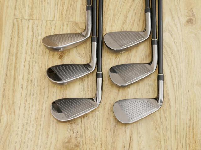 Iron set : Yonex : ชุดเหล็ก Yonex Royal E-Zone (รุ่นปี 2019 หน้าเด้งสุดๆ COR 0.82 ก้านดีมาก ตีไกลสุดๆ) มีเหล็ก 7-Pw,Aw,As (6 ชิ้น เหล็ก 7 ระยะเท่าเบอร์ 6 รุ่นอื่น) ก้านกราไฟต์ Flex SR
