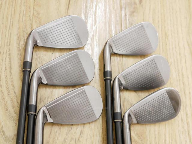 Iron set : Yonex : ชุดเหล็ก Yonex Royal E-Zone (รุ่นปี 2019 หน้าเด้งสุดๆ COR 0.82 ก้านดีมาก ตีไกลสุดๆ) มีเหล็ก 7-Pw,Aw,As (6 ชิ้น เหล็ก 7 ระยะเท่าเบอร์ 6 รุ่นอื่น) ก้านกราไฟต์ Flex SR