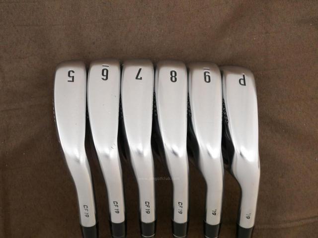 Iron set : Callaway : ชุดเหล็ก Callaway APEX Forged (ออกปี 2019) มีเหล็ก 5-Pw (6 ชิ้น) ก้านเหล็ก NS Pro 850 Flex R