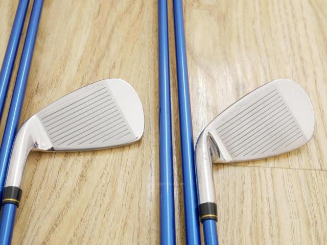 Iron set : Katana : ชุดเหล็ก Katana Snipe Wood SX-7 มีเหล็ก 5-Pw,Aw,Sw (8 ชิ้น) ก้านกราไฟต์ Fujikura Motore KT5.1 Flex R