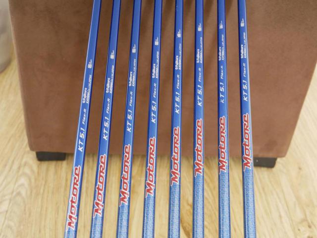 Iron set : Katana : ชุดเหล็ก Katana Snipe Wood SX-7 มีเหล็ก 5-Pw,Aw,Sw (8 ชิ้น) ก้านกราไฟต์ Fujikura Motore KT5.1 Flex R