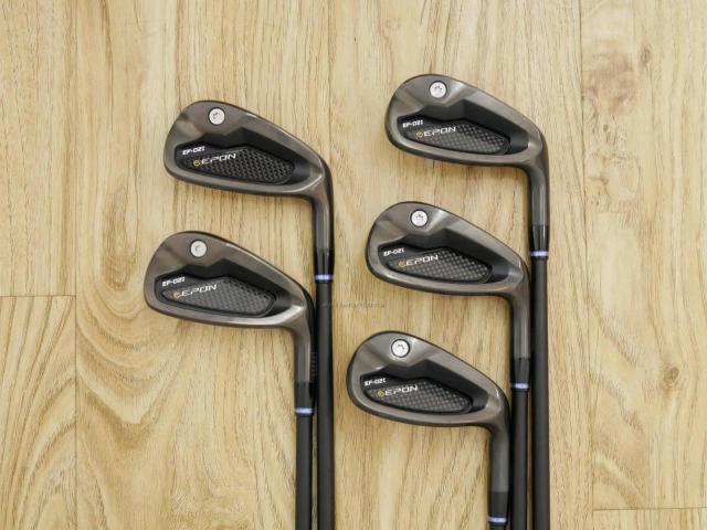 Iron set : Epon : ชุดเหล็ก EPON EF-02I Forged (ออกปี 2022 ใบใหญ่ ตีง่าย ไกล) มีเหล็ก 6-Pw (5 ชิ้น) ก้านกราไฟต์ Fujikura TRAVIL 85 Flex R