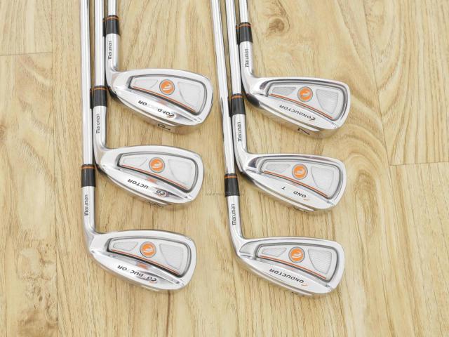 Iron set : Maruman : ชุดเหล็ก Maruman Conductor มีเหล็ก 5-Pw (6 ชิ้น) ก้านเหล็ก NS Pro 950 Flex S