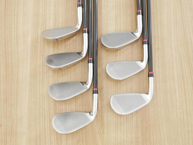 Iron set : Mizuno : ชุดเหล็ก Mizuno JPX A25 (ตีง่าย ไกล) มีเหล็ก 5-Pw,Aw (7 ชิ้น) ก้านกราไฟต์ Flex SR