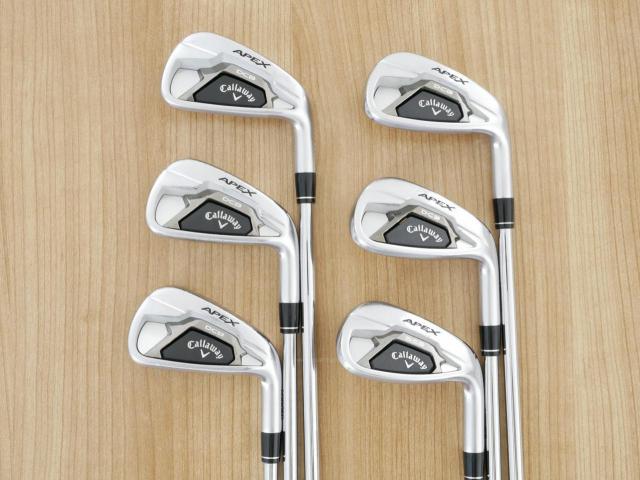 Iron set : Callaway : ชุดเหล็ก Callaway APEX DCB Forged (ปี 2022) มีเหล็ก 5-Pw (6 ชิ้น) ก้านเหล็ก NS Pro ZELOS 7 Flex S