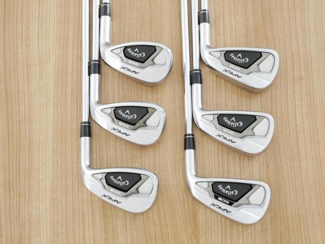 Iron set : Callaway : ชุดเหล็ก Callaway APEX DCB Forged (ปี 2022) มีเหล็ก 5-Pw (6 ชิ้น) ก้านเหล็ก NS Pro ZELOS 7 Flex S