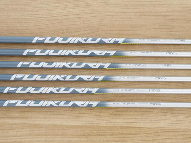 Iron set : Ping : ชุดเหล็ก Ping G430 (ออกปี 2023 Japan Spec. ใบใหญ่ ง่าย ไกล) มีเหล็ก 6-W,50 (6 ชิ้น) ก้านกราไฟต์ Fujikura HL45 Flex R