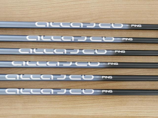 Iron set : Ping : ชุดเหล็ก Ping i525 Forged (ออกปี 2022) มีเหล็ก 6-Pw,Aw (6 ชิ้น) ก้านกราไฟต์ Ping ALTA J CB Flex SR