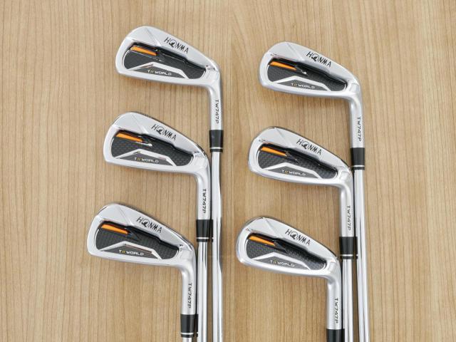 Iron set : Honma : ชุดเหล็ก Honma Tour World TW747P (ออกปี 2019) มีเหล็ก 5-10 (6 ชิ้น) ก้านเหล็ก NS Pro 950 Flex S