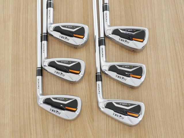 Iron set : Honma : ชุดเหล็ก Honma Tour World TW747P (ออกปี 2019) มีเหล็ก 5-10 (6 ชิ้น) ก้านเหล็ก NS Pro 950 Flex S