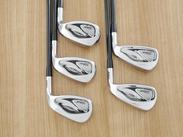 Iron set : Titleist : ชุดเหล็ก Titleist VG3 Type E Forged (Japan Spec. ปี 2015) มีเหล็ก 6-Pw (5 ชิ้น) ก้านกราไฟต์ Mitsubishi Rayon VG i60 Flex S