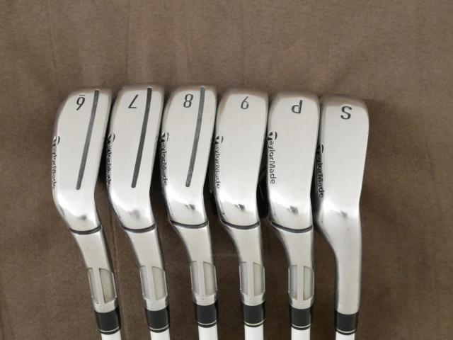 Lady club : All : ชุดเหล็ก Taylormade SIM 2 MAX OS (ออกปี 2021 Japan Spec.) มีเหล็ก 6-Pw,Sw (6 ชิ้น) ก้านกราไฟต์ Mitsubishi TENSEI TM40 Flex L