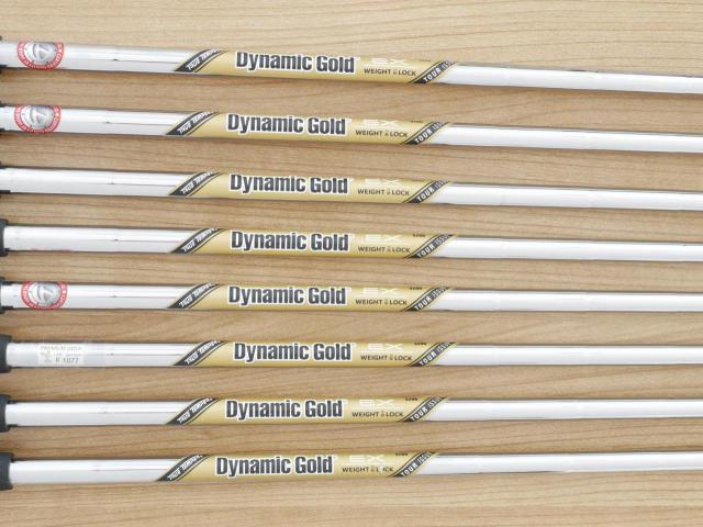 Iron set : Taylormade : ชุดเหล็ก Taylormade P770 Forged (ปี 2021 นุ่ม แน่น) มีเหล็ก 3-Pw (8 ชิ้น) ก้านเหล็ก Dynamic Gold EX Weight Lock Tour Issue S200
