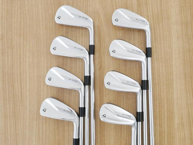 Iron set : Taylormade : ชุดเหล็ก Taylormade P770 Forged (ปี 2021 นุ่ม แน่น) มีเหล็ก 3-Pw (8 ชิ้น) ก้านเหล็ก Dynamic Gold EX Weight Lock Tour Issue S200