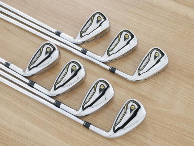 Iron set : Taylormade : ชุดเหล็ก Taylormade Gloire (รุ่นท๊อปสุด Japan Spec. ใบใหญ่ ตีง่าย ไกล) มีเหล็ก 5-Pw,Aw (7 ชิ้น) ก้านเหล็ก NS Pro 950 Flex S