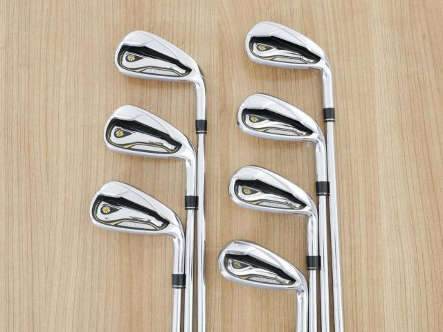 Iron set : Taylormade : ชุดเหล็ก Taylormade Gloire (รุ่นท๊อปสุด Japan Spec. ใบใหญ่ ตีง่าย ไกล) มีเหล็ก 5-Pw,Aw (7 ชิ้น) ก้านเหล็ก NS Pro 950 Flex S
