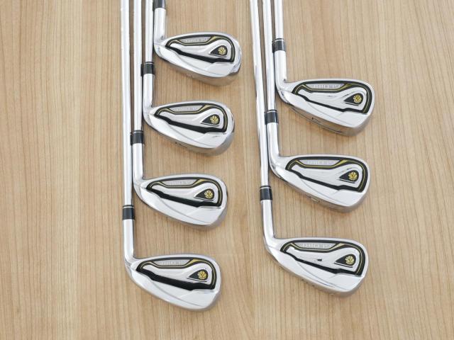 Iron set : Taylormade : ชุดเหล็ก Taylormade Gloire (รุ่นท๊อปสุด Japan Spec. ใบใหญ่ ตีง่าย ไกล) มีเหล็ก 5-Pw,Aw (7 ชิ้น) ก้านเหล็ก NS Pro 950 Flex S