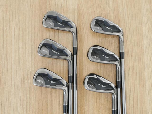 Iron set : Callaway : ชุดเหล็ก Callaway APEX Pro Forged Black (หายาก ออกปี 2019) มีเหล็ก 5-Pw (6 ชิ้น) ก้านเหล็ก NS Pro Modus 120 Flex S