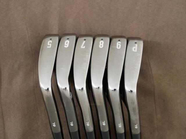 Iron set : Callaway : ชุดเหล็ก Callaway APEX Pro Forged Black (หายาก ออกปี 2019) มีเหล็ก 5-Pw (6 ชิ้น) ก้านเหล็ก NS Pro Modus 120 Flex S
