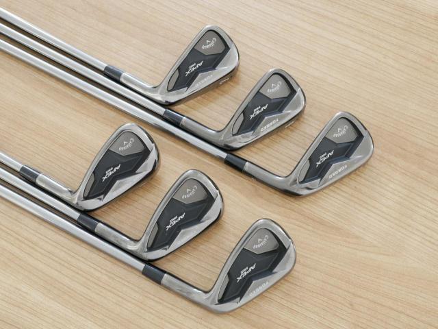 Iron set : Callaway : ชุดเหล็ก Callaway APEX Pro Forged Black (หายาก ออกปี 2019) มีเหล็ก 5-Pw (6 ชิ้น) ก้านเหล็ก NS Pro Modus 120 Flex S