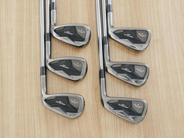 Iron set : Callaway : ชุดเหล็ก Callaway APEX Pro Forged Black (หายาก ออกปี 2019) มีเหล็ก 5-Pw (6 ชิ้น) ก้านเหล็ก NS Pro Modus 120 Flex S