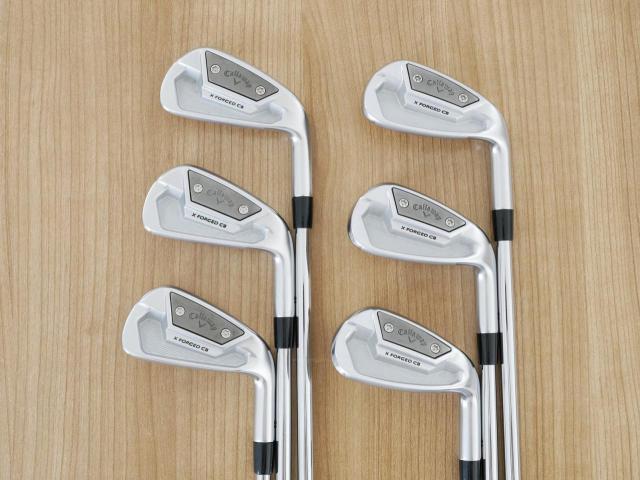 Iron set : Callaway : ชุดเหล็ก Callaway X Forged CB (รุ่นปี 2022) มีเหล็ก 5-Pw (6 ชิ้น) ก้านเหล็ก Dynamic Gold S200