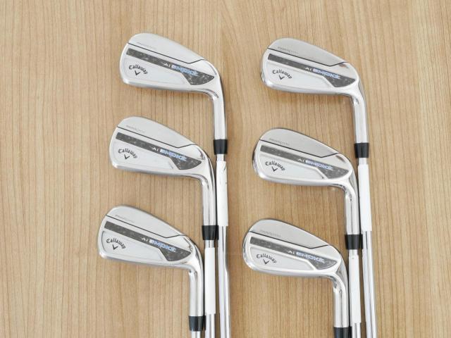 Iron set : Callaway : ชุดเหล็ก Callaway Paradym Ai Smoke (ออกปี 2024 ตีง่ายมาก ไกล Japan Spec.) มีเหล็ก 5-Pw (6 ชิ้น) ก้านเหล็ก NS Pro 950 NEO Flex S