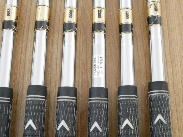Iron set : Callaway : ชุดเหล็ก Callaway X Forged มีเหล็ก 5-Pw (6 ชิ้น) ก้านเหล็ก Dynamic Gold S300