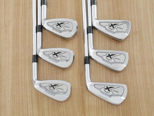 Iron set : Callaway : ชุดเหล็ก Callaway X Forged มีเหล็ก 5-Pw (6 ชิ้น) ก้านเหล็ก Dynamic Gold S300