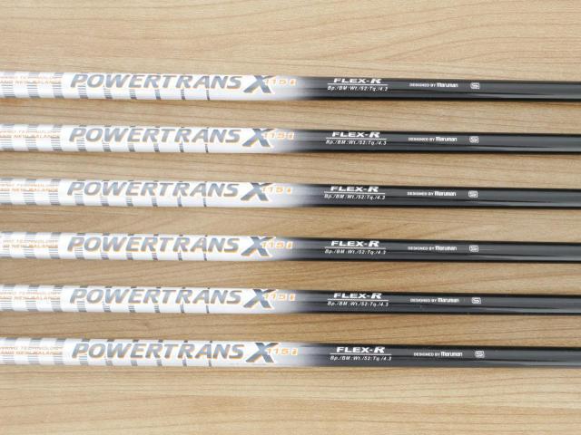 Iron set : Maruman : ชุดเหล็ก Maruman Conductor LX (ตีง่าย ไกล หน้า Maraging) มีเหล็ก 5-Pw (6 ชิ้น) ก้านกราไฟต์ Flex R