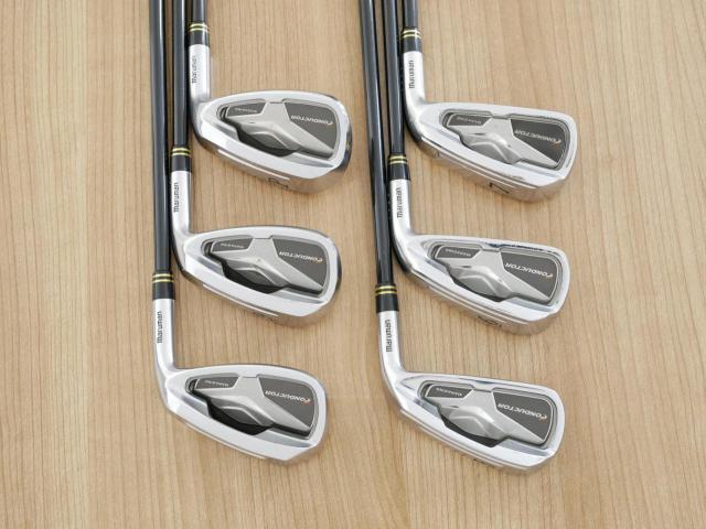Iron set : Maruman : ชุดเหล็ก Maruman Conductor LX (ตีง่าย ไกล หน้า Maraging) มีเหล็ก 5-Pw (6 ชิ้น) ก้านกราไฟต์ Flex R