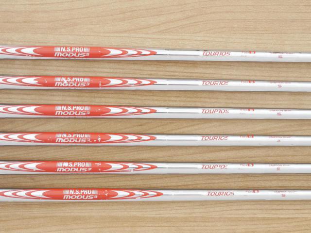 Iron set : Taylormade : ชุดเหล็ก Taylormade P790 (ตัวท้อปสุด ออกปี 2019) มีเหล็ก 5-Pw (6 ชิ้น) ก้านเหล็ก NS Pro Modus 105 Flex S