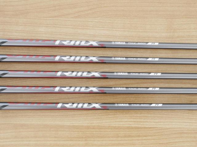 Iron set : Yamaha : ชุดเหล็ก Yamaha RMX 220 (ปี 2021 หน้าเด้ง ตีไกลมาก) มีเหล็ก 6-Pw (5 ชิ้น) ก้านกราไฟต์ Flex R
