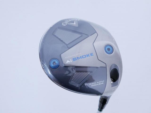 Driver : Callaway : **ของใหม่ ยังไม่แกะพลาสติก** มินิไดรเวอร์ Callaway Paradym Ai SMOKE Ti 340 Mini (รุ่นปี 2024 Japan Spec.) Loft 11.5 (ปรับได้) ก้าน Fujikura Speeder NX 50 Flex S
