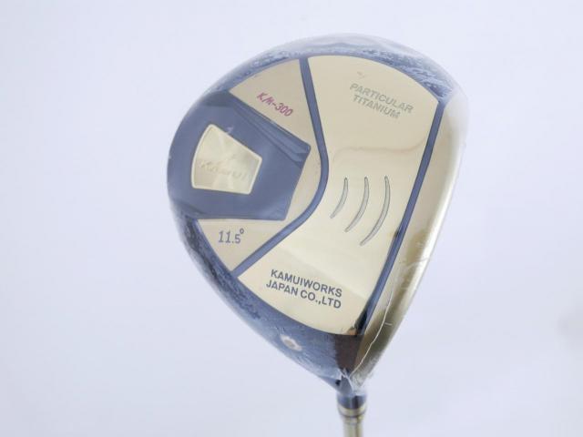 Driver : Kamuiworks : **ของใหม่ ยังไม่แกะพลาสติก** Kamuiworks KM-300 Gold (ปี 2018 หน้าเด้งเกินกฏ มีสปริงข้างใน) Loft 11.5 ก้าน Fujikura Dodecagon Flex R2
