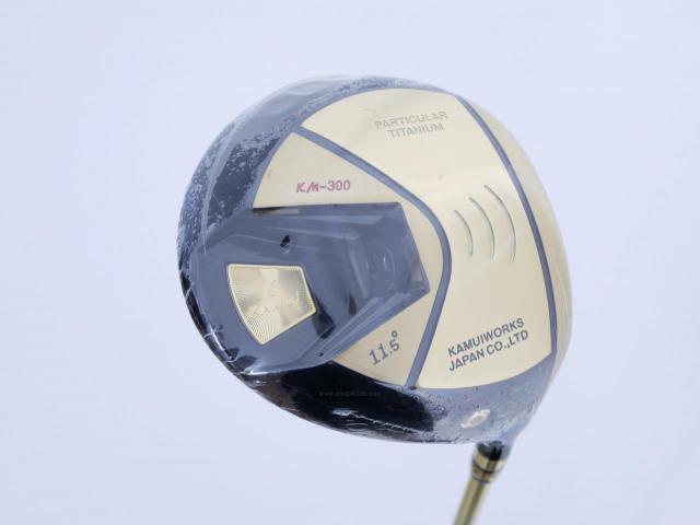Driver : Kamuiworks : **ของใหม่ ยังไม่แกะพลาสติก** Kamuiworks KM-300 Gold (ปี 2018 หน้าเด้งเกินกฏ มีสปริงข้างใน) Loft 11.5 ก้าน Fujikura Dodecagon Flex R2