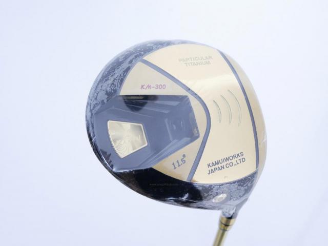 Driver : Kamuiworks : **ของใหม่ ยังไม่แกะพลาสติก** Kamuiworks KM-300 Gold (ปี 2018 หน้าเด้งเกินกฏ มีสปริงข้างใน) Loft 11.5 ก้าน Fujikura Dodecagon Flex R2