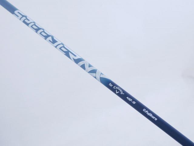 Driver : Callaway : ไดรเวอร์ Callaway Paradym Max Fast (รุ่นปี 2023 Japan Spec.) Loft 9.5 ก้าน Fujikura Speeder NX 40 Flex S