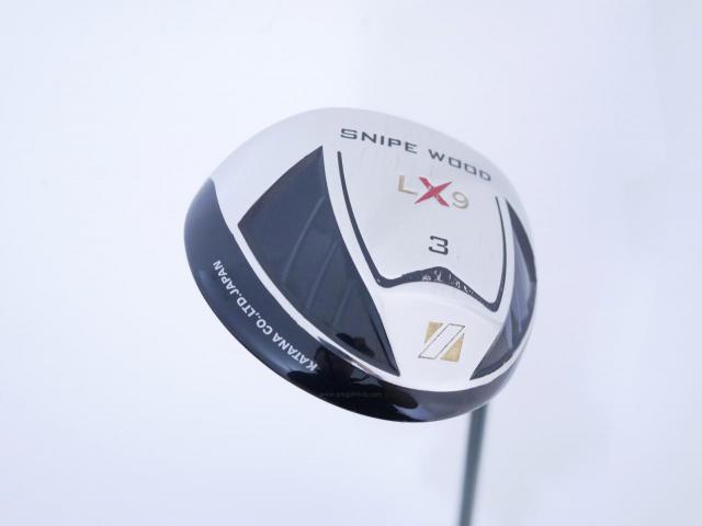 Fairway Wood : Katana : หัวไม้ 3 Katana Snipe Wood LX-9 (มี Offset กันลูกเฟดออกขวา) Loft 16 Flex SR
