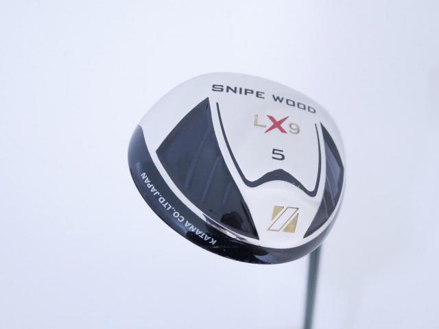 Fairway Wood : Katana : หัวไม้ 5 Katana Snipe Wood LX-9 (มี Offset กันลูกเฟดออกขวา) Loft 20 Flex SR