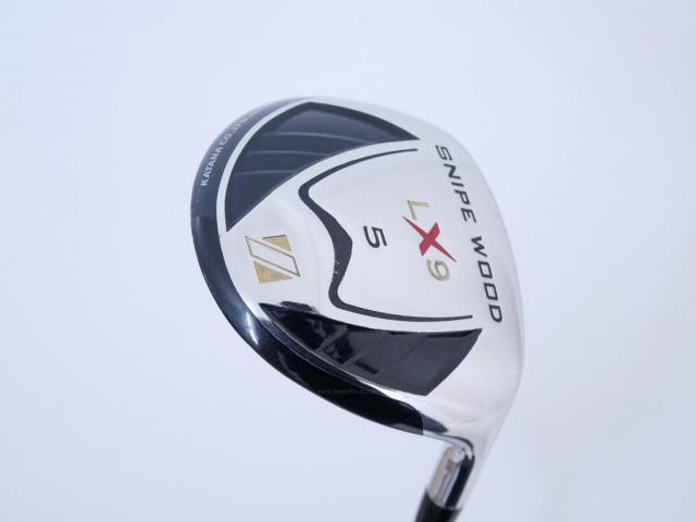 Fairway Wood : Katana : หัวไม้ 5 Katana Snipe Wood LX-9 (มี Offset กันลูกเฟดออกขวา) Loft 20 Flex SR