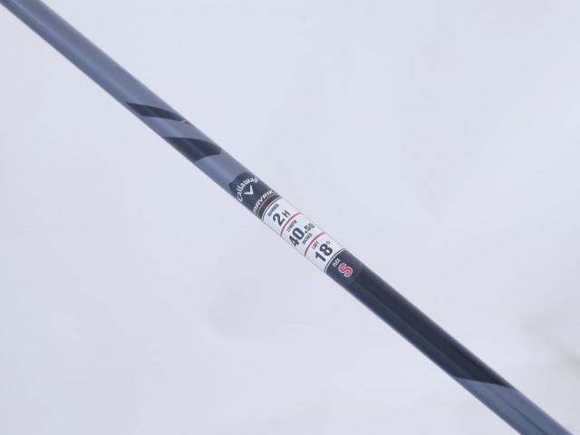 Fairway Wood : callaway : ไม้กระเทย Callaway Mavrik Pro (ปี 2021 Japan Spec.) Loft 18 ก้าน Fujikura MC 80 Flex S