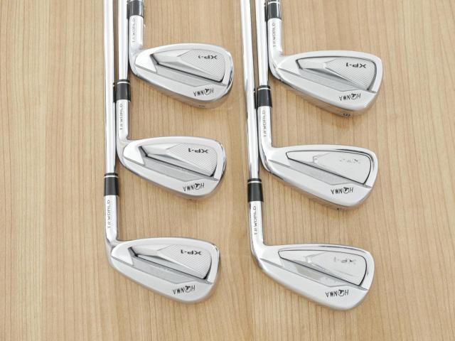 Iron set : Honma : ชุดเหล็ก Honma Tour World XP-1 (รุ่นปี 2020 ใบใหญ่ ตีง่าย ไกล) มีเหล็ก 6-11 (6 ชิ้น) ก้านเหล็ก NS Pro Zelos Flex S