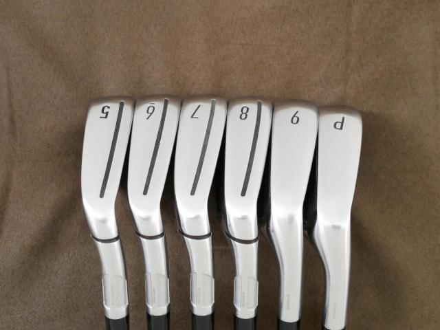 Iron set : Taylormade : ชุดเหล็ก Taylormade Qi (ออกปี 2024 Japan Spec.) มีเหล็ก 5-Pw (6 ชิ้น) ก้านเหล็ก NS Pro 910GH Flex S