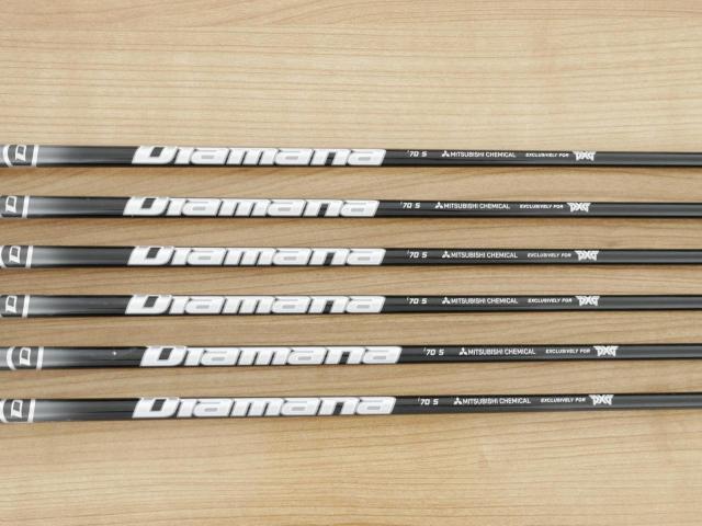 Iron set : PXG : ชุดเหล็ก PXG 0311XP GEN 5 Forged Milled (ออกปี 2022 ตีไกล สวย ฟิลดี) มีเหล็ก 6-Pw,Aw (6 ชิ้น) ก้านกราไฟต์ Mitsubishi Diamana i70 Flex S