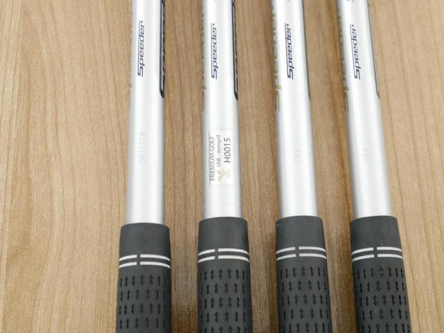Iron set : Bridgestone : ชุดเหล็ก Bridgestone JGR Hybrid Forged (ตีไกลกว่าตัวอื่น 2 เบอร์) มีเหล็ก 7-Pw (4 ชิ้น) ก้านกราไฟต์ Fujikura Air Speeder (R)