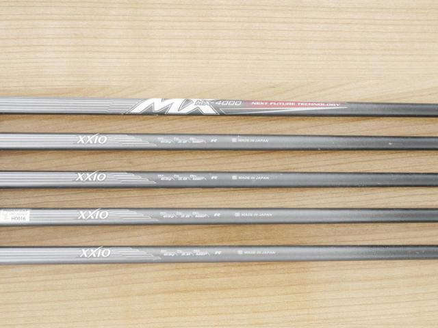 Iron set : XXIO : ชุดเหล็ก XXIO Forged 4 มีเหล็ก 6-Pw (5 ชิ้น) ก้านกราไฟต์ MX-4000 Flex R