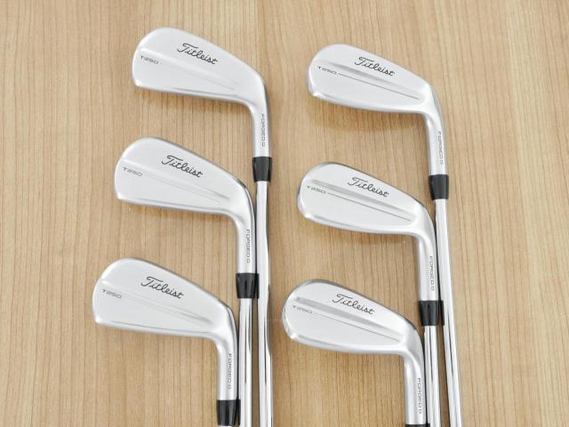 Iron set : Titleist : ชุดเหล็ก Titleist T250 Forged (รุ่นล่าสุด ออกปี 2025 Japan Spec) มีเหล็ก 5-Pw (6 ชิ้น) ก้านเหล็ก True Temper AMT Black Flex S