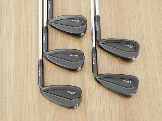 Iron set : Ping : ชุดเหล็ก Ping G710 (รุ่นปี 2021 Japan Spec. ใบใหญ่ ง่ายที่สุด ไกลที่สุดของ Ping) มีเหล็ก 6-Pw (5 ชิ้น) ก้านเหล็ก NS Pro 950 NEO Flex S